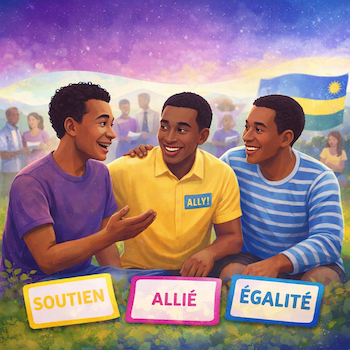 Masculinité positive au Rwanda – Soutien, alliés et égalité